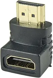 90 Degree Right Converter Male to Female Plated HDMI Angle Adapter