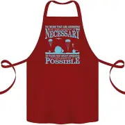 Airborne The Parachute Regiment 1 2 3 Para Cotton Apron 100% Organic