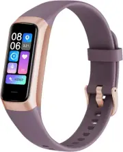 Fitness Tracker with 24/7 Heart Rate Blood Oxygen Sleep Wine Red
