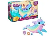 FurReal Friends Wavy the Narwhal Rainbow 80+ Sounds and Reactions Plush Pet Play