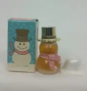NEW Avon Snowman Petite Field Flowers Perfume .25 Fluid Ounces Full Bottle