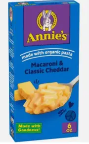 Annie'S Classic Cheddar Macaroni and Cheese with Organic Pasta, 6 Oz (Pack of 12