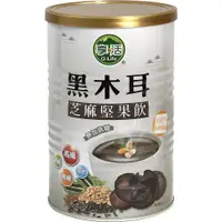 在飛比找ETMall東森購物網優惠-Q-life 享活 黑木耳黑芝麻堅果飲x3入(450g/罐)