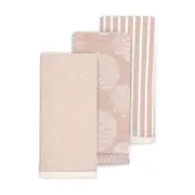 3 Pack Shell Natural Tea Towels