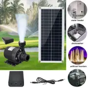 800l/h DC 12V Brushless Solar Water Pump 10W Solar Panel Pump Fish-Pond-Garden
