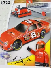 Mega Bloks Nascar Dale Earnhardt Jr Car #8 1722 45 Pieces New