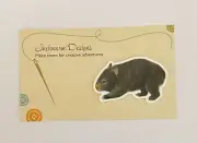 Needle Minder WOMBAT Photo Minders Cross stitch Magnet diamond painting