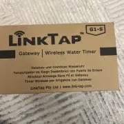 LinkTap G1S Wireless Water Timer & Gateway Smart Sprinkler Timer W/ App