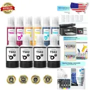 Cost-Effective T502 10 Pack Ink Refill for EcoTank/ Supertank - 34000 Page Yield