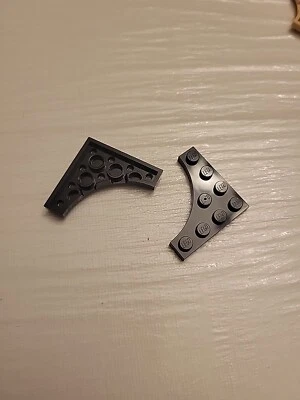 NEW LEGO 2X BLACK PLATE 4X4 W/ARCH #35044.