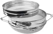 KiBcsLic Honey Extractor Honey Strainer Double Sieve for Almond Milk Cold Brew Nuts