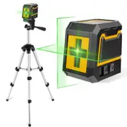 Laser Level with Tripod,Green Cross Line Laser with Tripod Self-Leveling,Lazer Leveler Tool