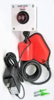 Indoor Outdoor Sump Pump Alarm Well Overflow Power Failure AC or DC