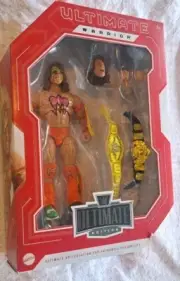 WWE Ultimate Edition Fan Takeover Exclusive Ultimate Warrior NEW MATTEL