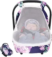 Children, children, children, car seat canopy, windproof car seat, children's canopy protector, kick proof pram sun shade cover with 2 layer windows for travel