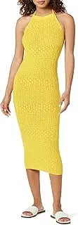 [The Drop] Women's Jayla Sleeveless Crochet Midi Dress