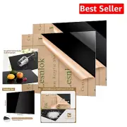 Premium 1/8 inch Black Plexiglass Sheet - 24x24 inch for Crafting & Displays