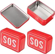 Essential Outdoor Tool 3-Piece First Aid Kit Camping Storage Portable Medicine Box Emergency Relief Case