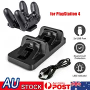 PS4 Charger Controller Dual Charging Dock Stand USB Base For Play Station 4