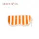 Grech&Co.矽膠眼鏡盒/ 條紋白