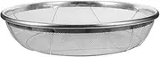 SUPVOX Garden Soil Sifter - 16.5" Stainless Steel Sieve for Gardening Sand Sifter, Sand, Rocks, and Dirt - 6mm Mesh, Durable and Easy to Use for Garden