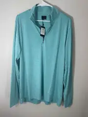 NWT Greg Norman Quarter Zip Golf Pullover Size Large