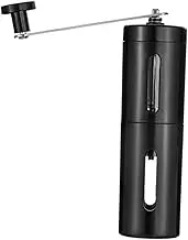 Hoement Stainless Steel Bean Manual Mill Machine Hand Crank Coffee Grinder Portable Mini Adjustable Grinding Business Camping