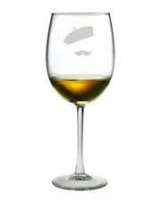 Susquehanna Glass "French Beret" Set of 4 Wine Glasses