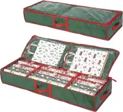 Gift Wrap Organizer Underbed, Gift Wrapping Paper Storage Container, Holds up to