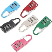 Ipetboom 6pcs Password Lock for Travel Durable Mini Security Locks for Luggage Suitcases Backpacks and More