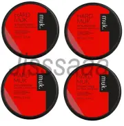 MUK Hard Muk Styling Mud 4 x 95g Brutal Hold Low Sheen