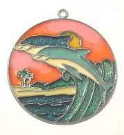 JUMPING DOLPHIN SUNCATCHERS (ANIMAL SUNCATCHERS)