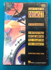 "Learn To Play The Drumset", DVD, By Peter Magadini, With Instructional Booklet