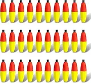 30pcs Fishing Floats Peg Float Foam Bobbers Slip Fishing Corks Catfish Rig Terminal Tackles Crappie Trout Freshwater Saltwater Sea Fishing