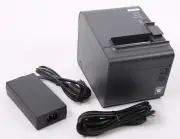 Epson TM-L90 Thermal Label Printer; Ethernet Interface, w/ Power Supply Charcoal