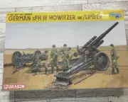 Dragon - German sFH Howitzer w/ Limber - 1/35 - 6392