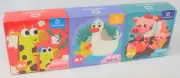 Anzon Mories 3 Pack Mini Puzzles - Pig - Duck - Giraffe - Up to 25 Pcs - Sealed