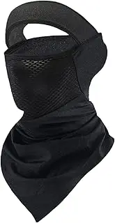 [Generic] UV Face Masque,UV Face Shield Masque Cover - UPF 50 Neck Gaiter, Breathable Cover Bandana for Cycling Skiing