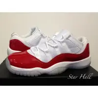 在飛比找蝦皮購物優惠-AIR JORDAN 11 RETRO LOW BG 白紅 