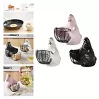 Egg Storage Wire Baskets Hen Ornament Chicken Design Mesh Wire Decor Storage