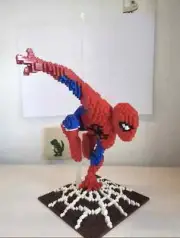 2011 Pcs Spider Man Magic Blocks Set Mini Building Blocks Challenging Game Gift
