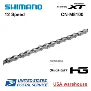 Shimano XT CN-M8100 Chain 12-Speed 118 Links with Quick Link MTB / eBike OE