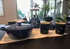 New Le Creuset 8 piece LOTUS Lunar New Year Set Cobalt Blue - NEW IN BOX