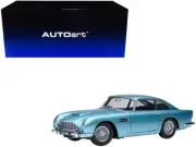 Aston Martin DB5 RHD (Right Hand Drive) Caribbean Pearl Blue Metallic 1/18 Model