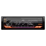 JVC KD-X470BHS Single DIN Bluetooth USB AUX SiriusXM Digital Media Car Receiver