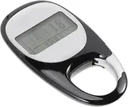 WHAMVOX 4pcs Professional Step Pedometer for Compact Fitness Monitor 3D Passometer Walking Counter for Outdoor Fitness