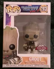 Funko Pop GROOT with Bomb 263 Guardians of the Galaxy 2 Special Edition BNIB