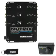 AudioControl MATRIX PLUS 6-Ch Line Driver w/ Level Control & ACR-1 Dash Remote