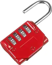SEWACC 1pc Password Luggage Lock Safe Padlock for Travel Suitcase Cabinet Easy Password Setup for Home Gym Use