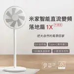 米家 智能直流變頻電風扇 1X 升級版 智慧空氣循環扇 模擬自然風 14公尺送風距離 26DB超靜音 小愛音箱語音控制✠